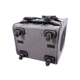 Ibiyaya New Liso Backpack Parallel Transport Pet Trolley - Slate/Sapphire image 5