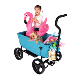 Ibiyaya Noah All-Around Beach Wagon for Pets - Pacific Blue image 5