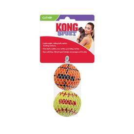 3 x KONG Sport Fetch Balls for Cats Bulk Assorted Colours Bulk image 5