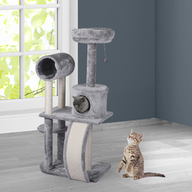 Cat Tree Tower Condo House Post Scratching Furniture Play Pet Activity Kitty Bed image 5