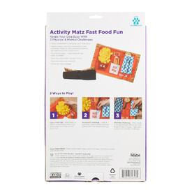 Nina Ottosson Interactive Snuffle Activity Puzzle Mat for Dogs - Fast Food image 5