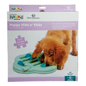 Nina Ottosson Hide & Slide Interactive Puzzle Dog Toy for Puppies - Level 2 image 5