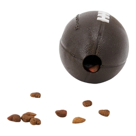Planet Dog Durable Treat Dispensing & Fetch Dog Toy - Football image 5