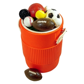 Planet Dog Durable Treat Dispensing & Fetch Dog Toy - Soccer Ball  image 5