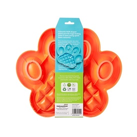 PAW Slow Feeder Wet & Dry Food Bowl for Cats & Dogs image 5