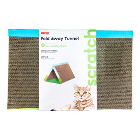 Petstages Fold Away Cardboard Cat Scratcher & Tunnel image 5
