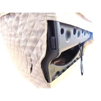 Happy Ride Solvit Jumbo On-Seat Booster Safety Seat in Chocolate for Small to Medium Dogs image 3