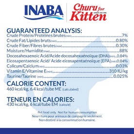 Inaba Kitten Churu Meal Topper Treat - Creamy Chicken Recipe 24 x 10g Tubes image 5