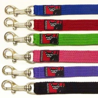 Black Dog Tracking Lead for Recall Training - 11 meters - Regular Width - Pink image 5