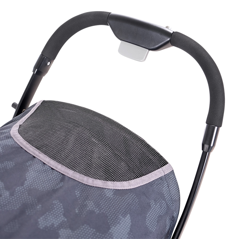 Ibiyaya Speedy Fold Pet Buggy for Cats & Dogs up to 20kg - Camouflage image 6