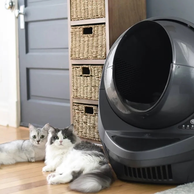 Solrig renovere kapre Litter Robot III Connect WIFI- Enabled Automatic Cat Litter System