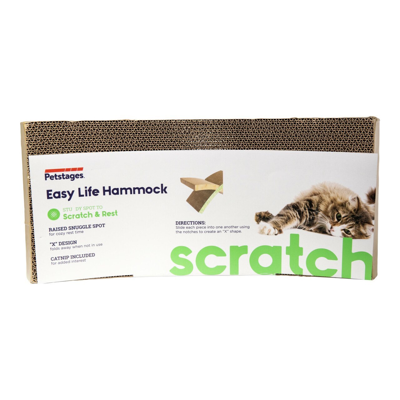 Petstages Easy Life Hammock Cardboard Cat Scratcher & Bed image 6