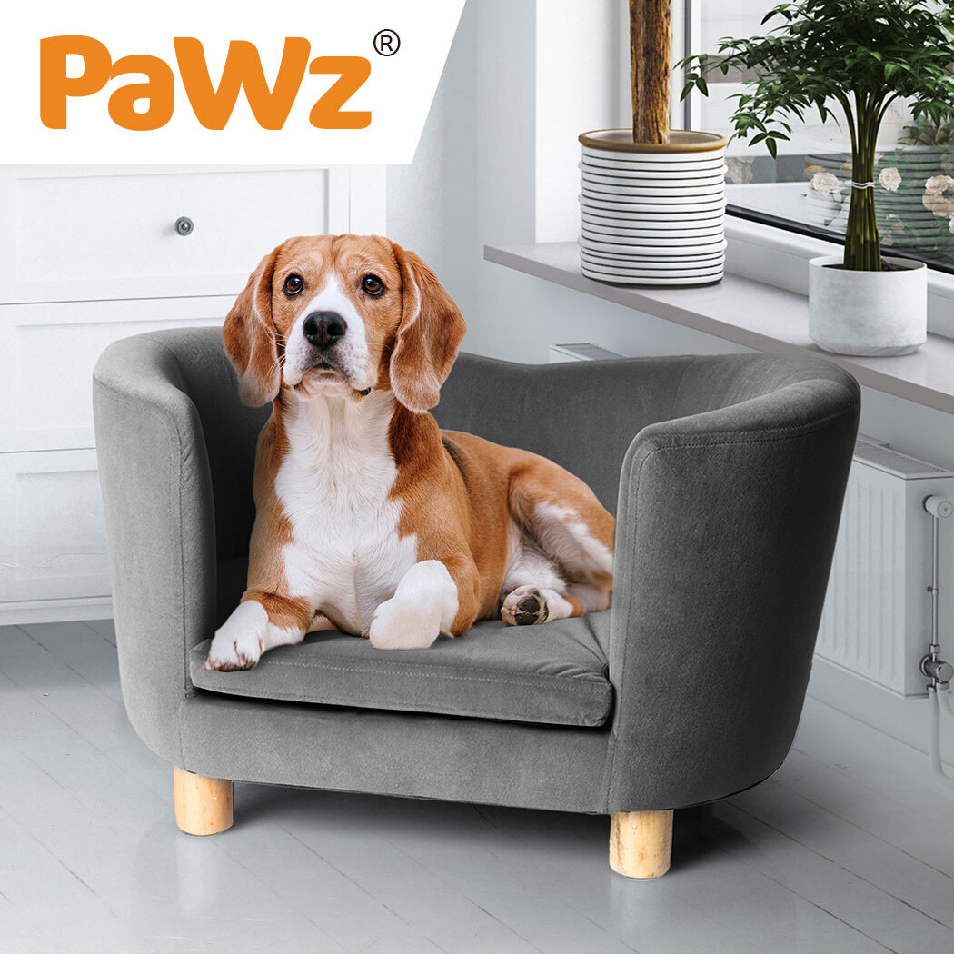 PaWz Luxury Elevated Sofa Anti-slip Raised Dog Cat Beds Couch Kitten Lounge image 6