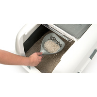 Catit "Clean" Covered & Lockable Cat Litter Tray Pan with Removable Cover image 6