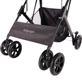 Ibiyaya Travois Tri-fold Pet Travel Stroller System - Nimbus Gray image 6