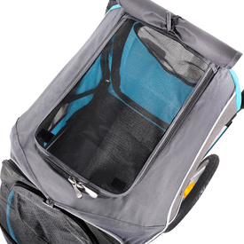 Ibiyaya Happy Pet Stroller Pram Jogger 2.0 - New and Improved w/ Bicycle Attachment image 6