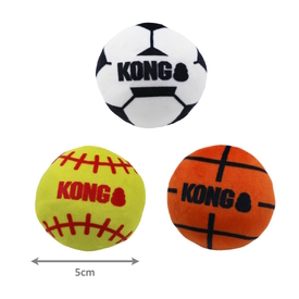 3 x KONG Sport Fetch Balls for Cats Bulk Assorted Colours Bulk image 6