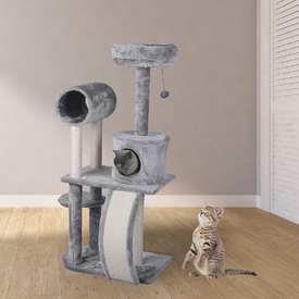 Cat Tree Tower Condo House Post Scratching Furniture Play Pet Activity Kitty Bed image 6