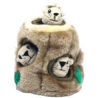 Hide-a-Squirrel Plush Dog Puzzle with Squeaker Squirrels image 5