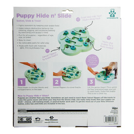 Nina Ottosson Hide & Slide Interactive Puzzle Dog Toy for Puppies - Level 2 image 6