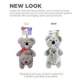 Charming Pet Pouch Pals Plush Dog Toy - Koala with Baby in Pouch image 6