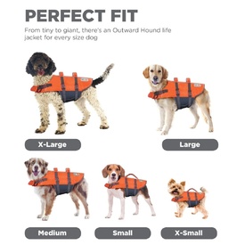 Outward Hound "Granby Splash" Life Vest Jacket for Dogs *New Design image 4