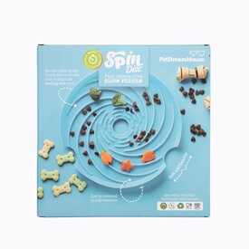 SPIN Interactive 2-in-1 Slow Feeder Lick Pad & Frisbee for Dogs image 6