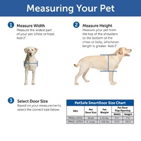 Petsafe Lockable SmartDoor with Radio Frequency Collar Key for Large Dogs image 6