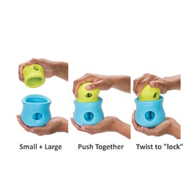 West Paw Toppl Treat Dispensing Wobbling Dog Toy & Food Bowl image 6