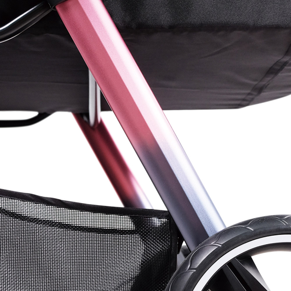 Ibiyaya Retro Luxe Folding Pet Stroller for Pets up to 30kg - Prism Black image 7