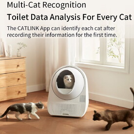 CatLink Scooper Self-Clean Smart Cat Litter Box - New Model Luxury PRO image 6