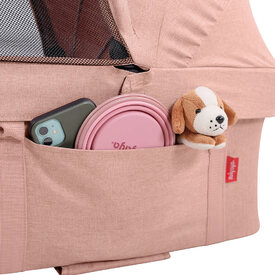 Ibiyaya CLEO Multifunction Pet Stroller & Car Seat Travel System - Coral Pink image 7