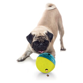 Nina Ottosson Treat Tumble Toy & Food Dispenser Dog Ball image 7