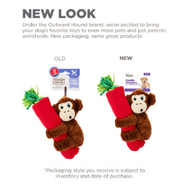 Outward Hound 3-in-1 Tug & Toss Dog Toy - Cuddly Climbers Monkey image 7