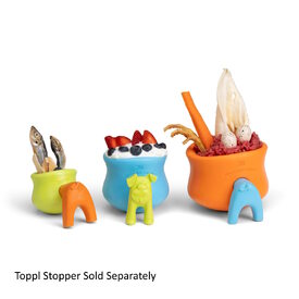 West Paw Toppl Treat Dispensing Wobbling Dog Toy & Food Bowl image 7
