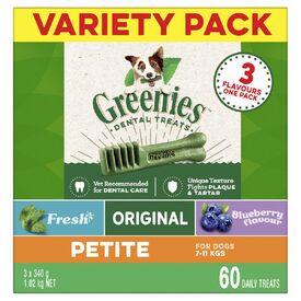 Greenies Dental Dog Treats - 3-Flavour Variety Pack - 3 x 340g image 7