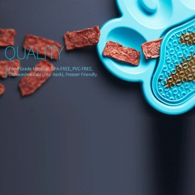 PAW 2-in-1 Slow Feeder & Anti-Anxiety Food Pet Lick Pad & Bowl Combo image 7