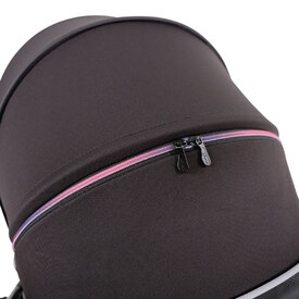 Ibiyaya Retro Luxe Folding Pet Stroller for Pets up to 30kg - Prism Black image 8