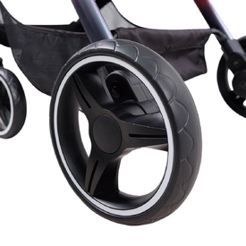 Ibiyaya Retro Luxe Folding Pet Stroller for Pets up to 30kg - Soft Sage  image 8