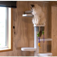 Monkee Tree - The Scalable Cat Climbing Ladder 12 Trunk Starter Pack image 8