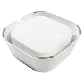 All Fur You Anti Splash Bowl Grey | No Mess Pet Water Bowl 1L image 8