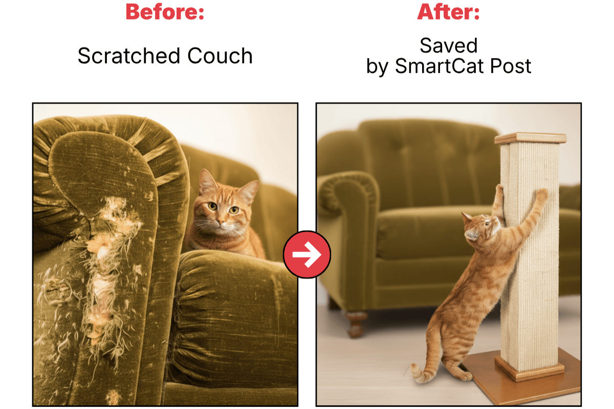 Cat using the product