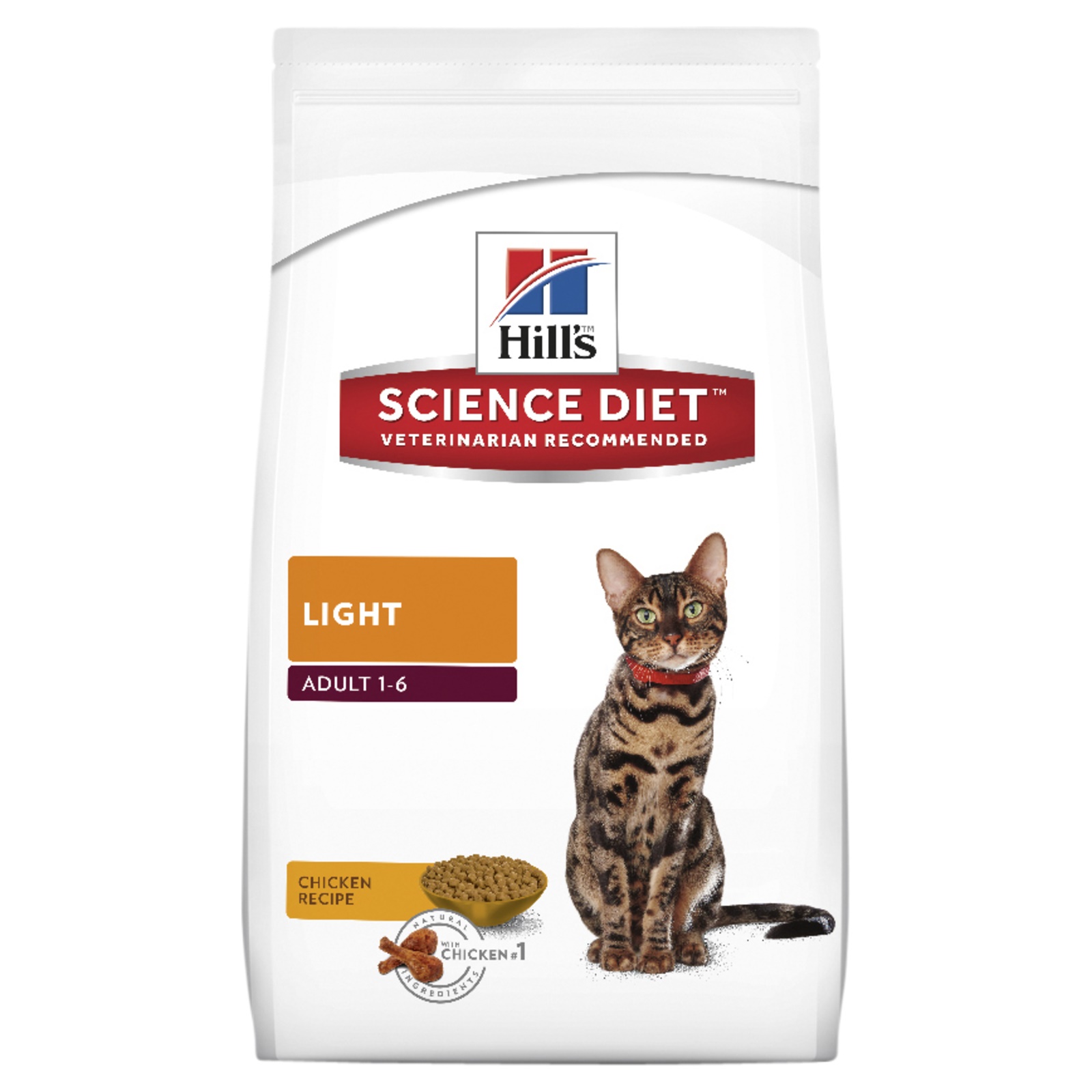 Hills Science Diet Feline Adult Light Dry Cat Food