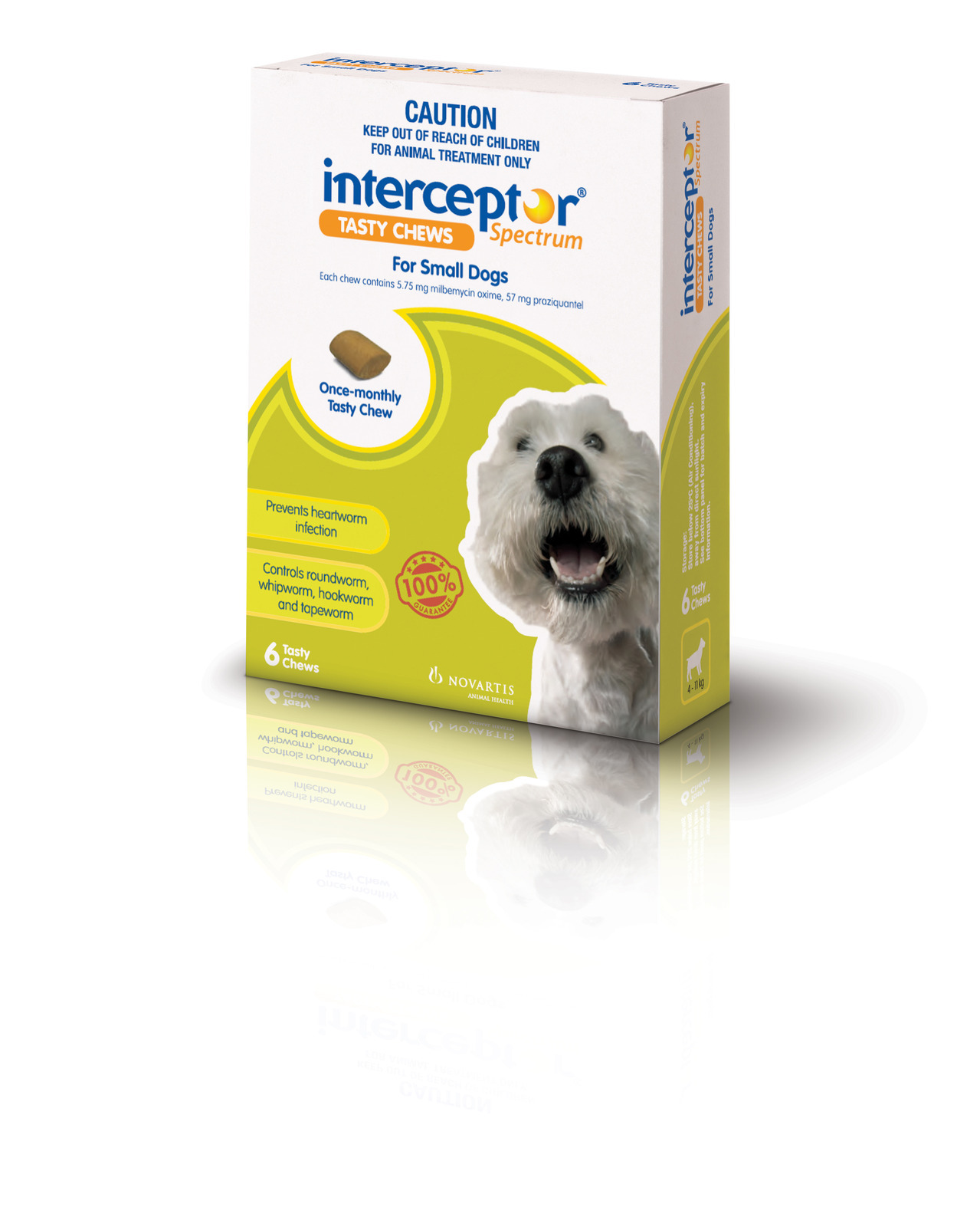 Interceptor Wormer for Dogs 411kg Green 3pk eBay