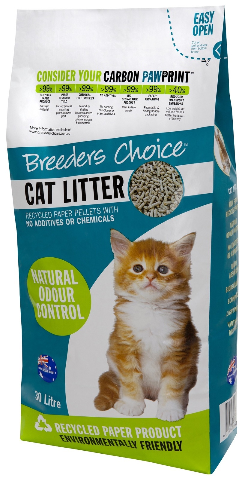 Cats Litter Pellets I Breeders Choice Pets Litter Pellets