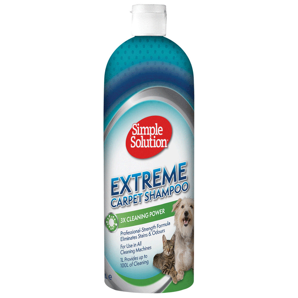 Simple Solution Strength Extreme Carpet Shampoo for Pet 1 Litre