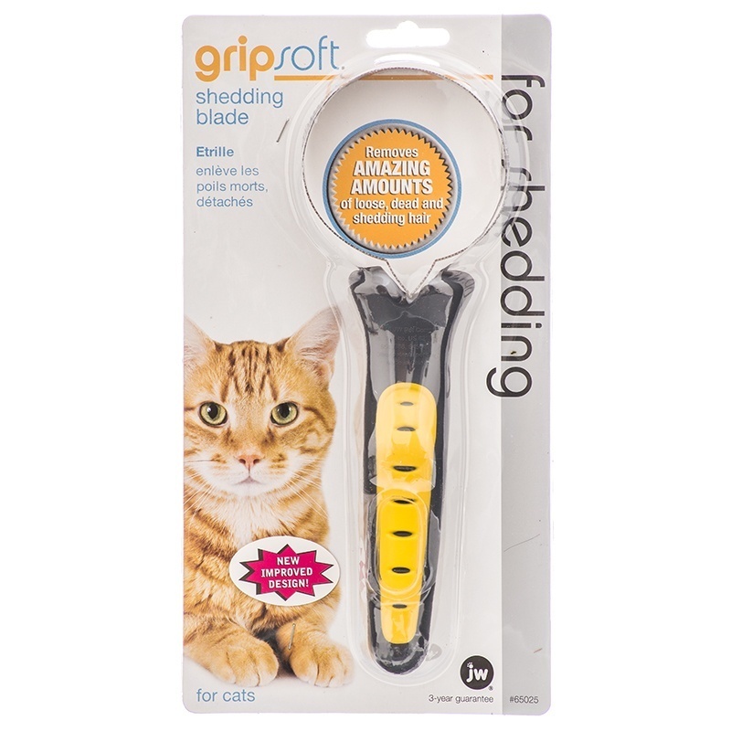 Gripsoft Cat Shedding Blade For Long Haired Cats