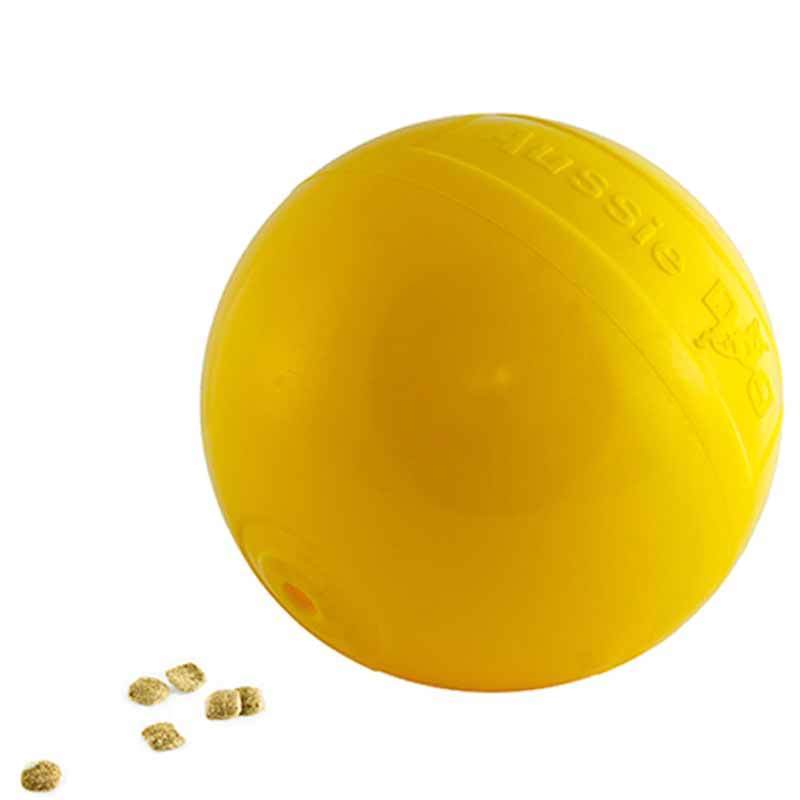 Dog ball with treats inside on sale