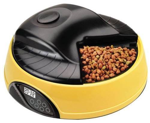 Automatic Programmable Pet Feeder For 4 Meals With Lcd Screen