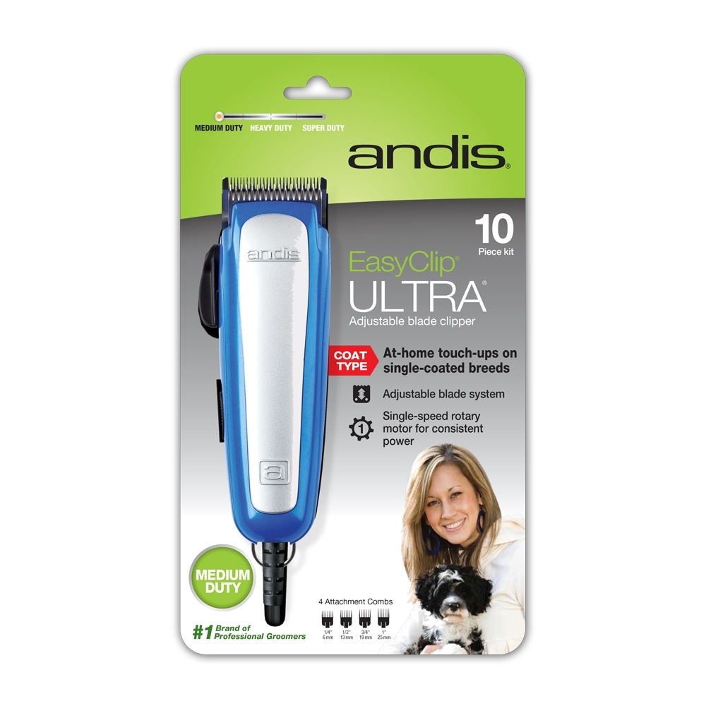 andis 10 piece pet clipper kit